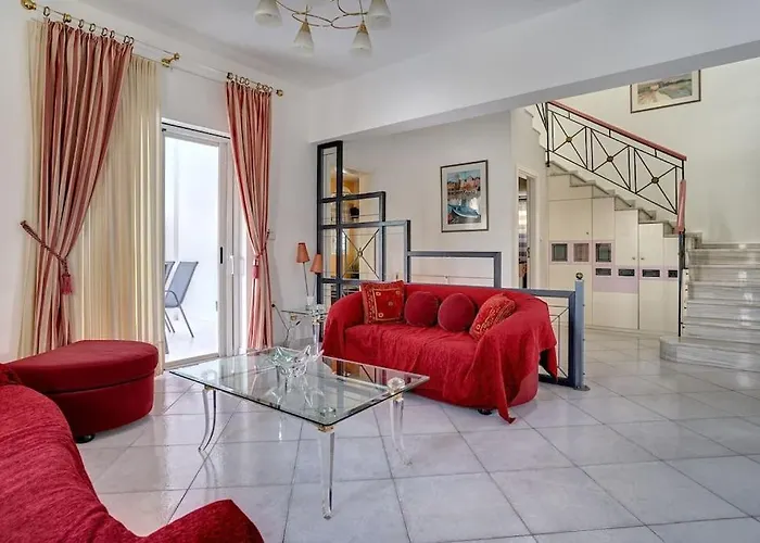 Chrysanthi Luxury In Salakos, With Pool & Jacuzzi, Near *