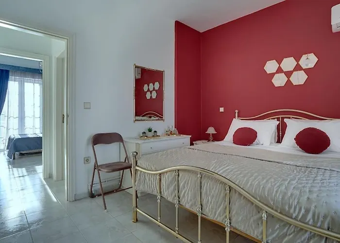 Chrysanthi Luxury In Salakos, With Pool & Jacuzzi, Near Villa Sálakos