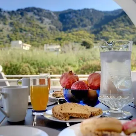 Chrysanthi Luxury In Salakos, With Pool & Jacuzzi, Near Villa Sálakos