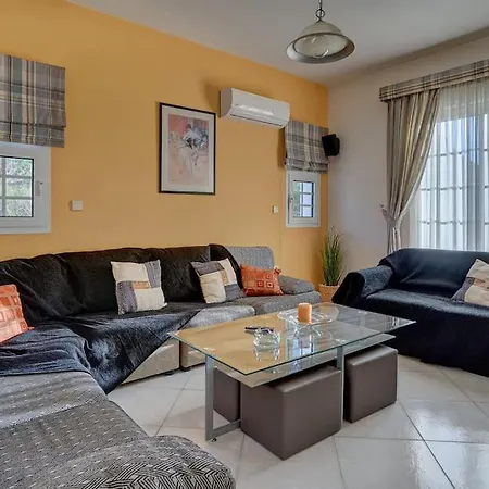 Chrysanthi Luxury In Salakos, With Pool & Jacuzzi, Near Βίλα *