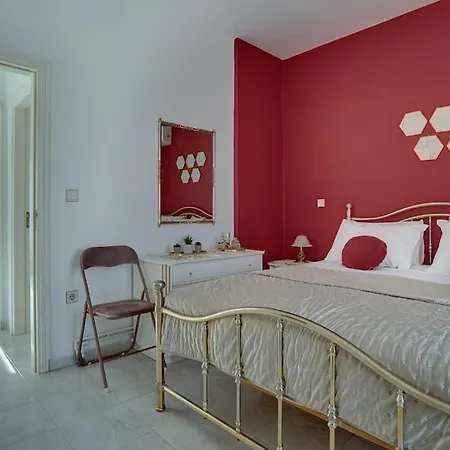 Chrysanthi Luxury In Salakos, With Pool & Jacuzzi, Near 빌라 Sálakos