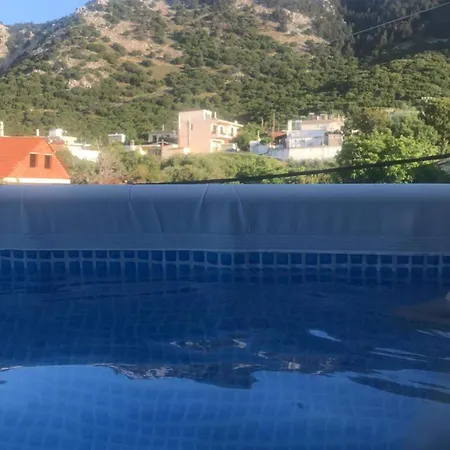 Chrysanthi Luxury In Salakos, With Pool & Jacuzzi, Near Sálakos