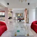 Villa Chrysanthi Luxury In Salakos, With Pool & Jacuzzi, Near *