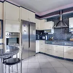 Villa Chrysanthi Luxury In Salakos, With Pool & Jacuzzi, Near